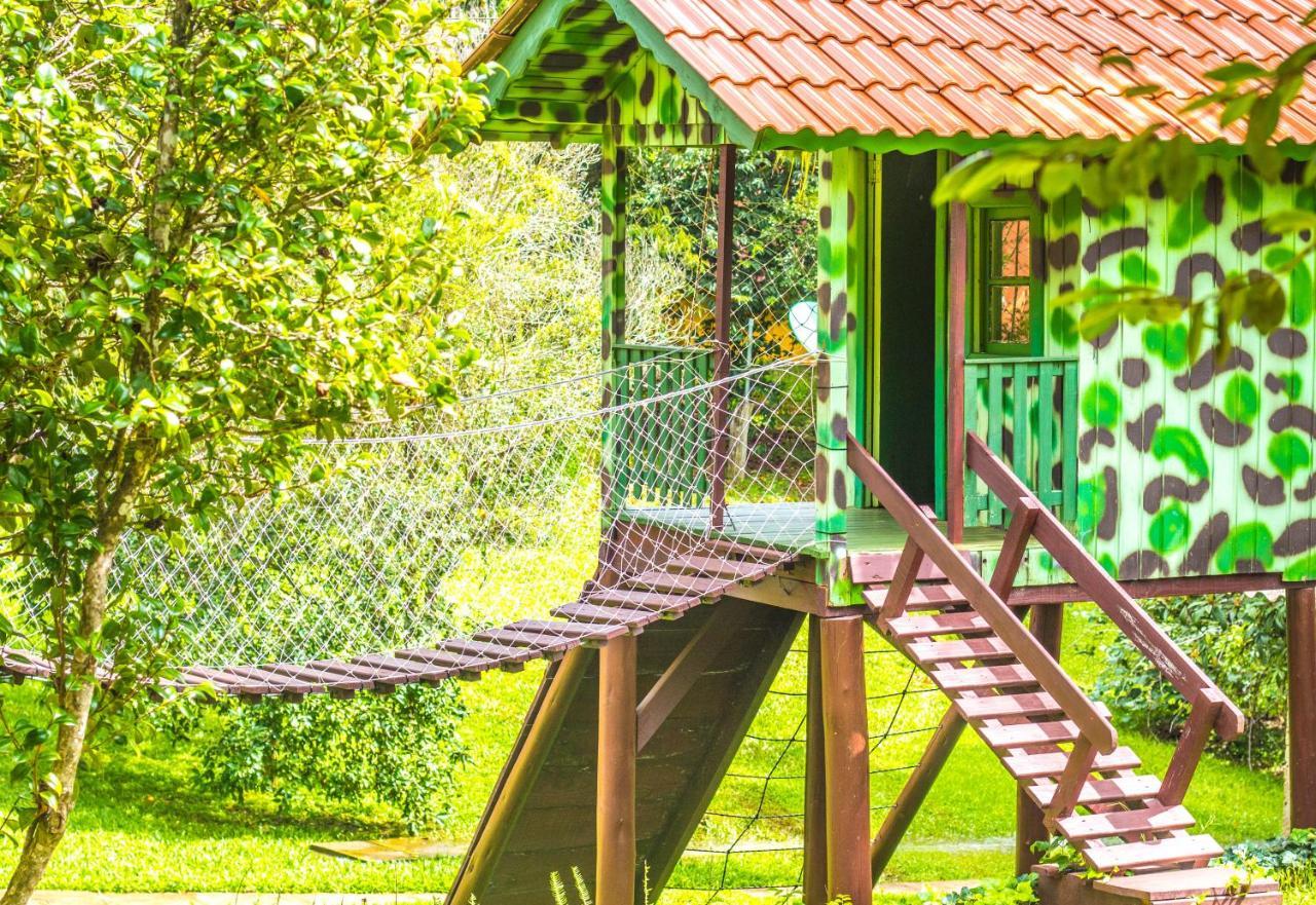 Hotel Vila Dos Alpes Treze Tílias Dış mekan fotoğraf