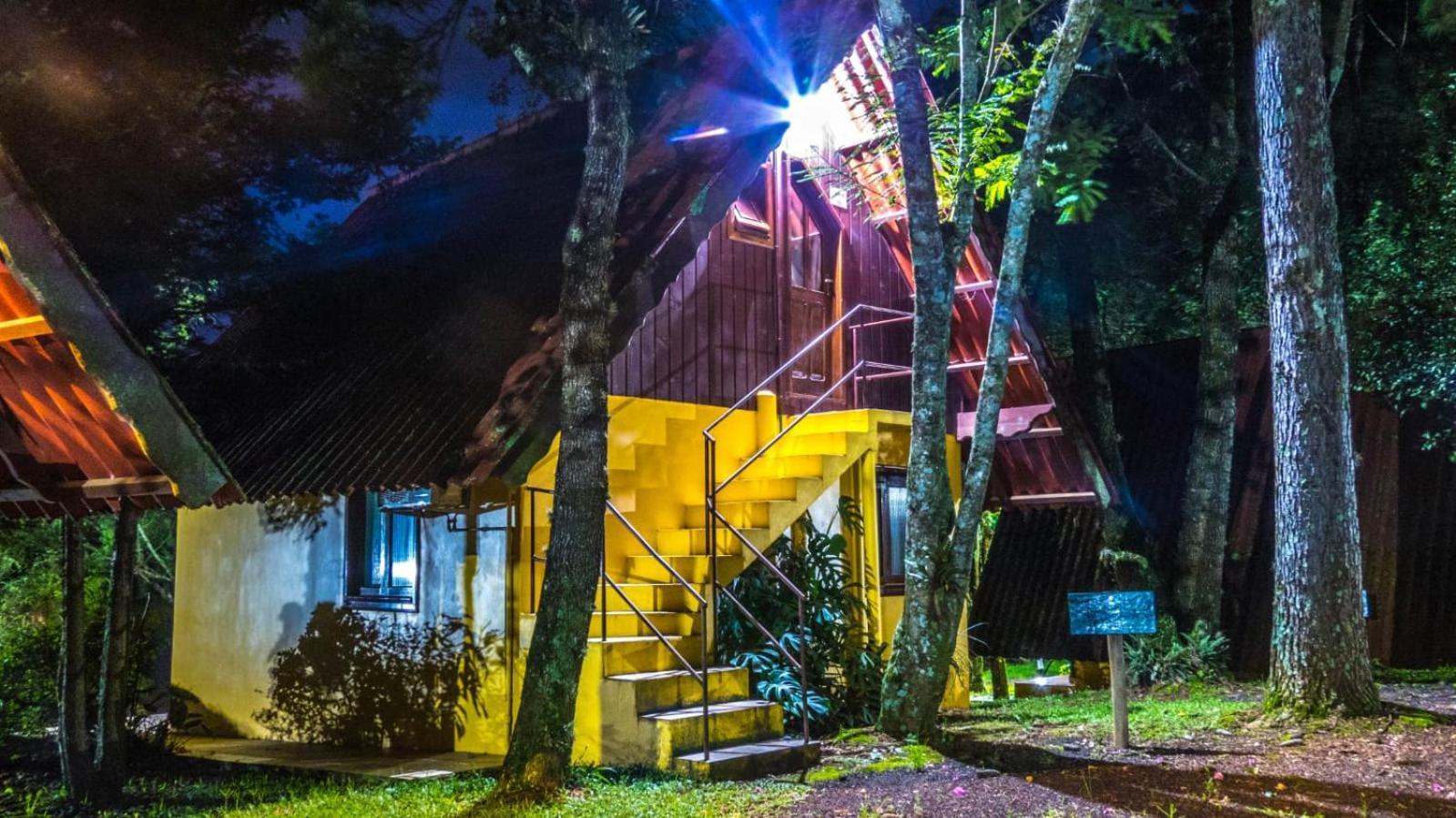 Hotel Vila Dos Alpes Treze Tílias Dış mekan fotoğraf