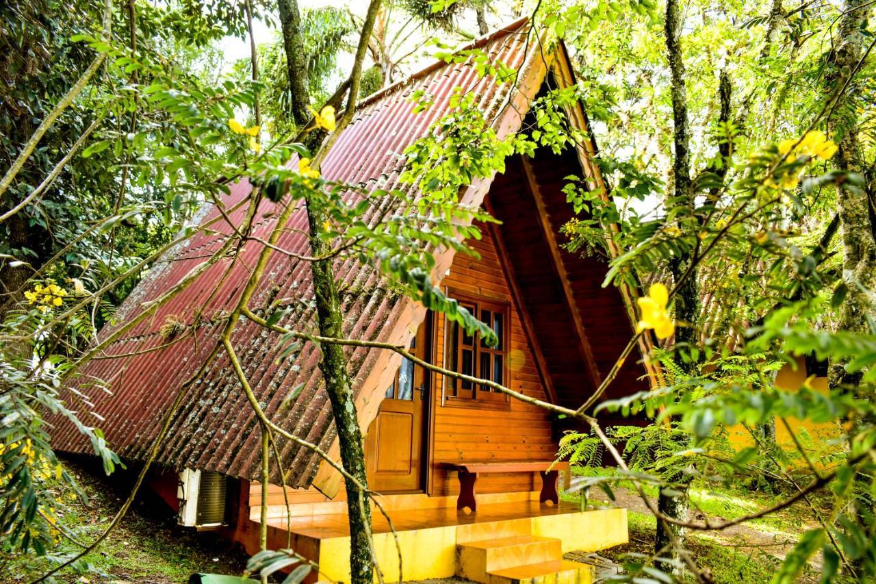 Hotel Vila Dos Alpes Treze Tílias Dış mekan fotoğraf